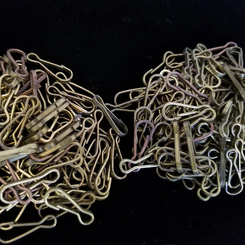 200 Clasps pendant bail ANTIQUE BRASS Connector jewelrymaking DIY necklaces